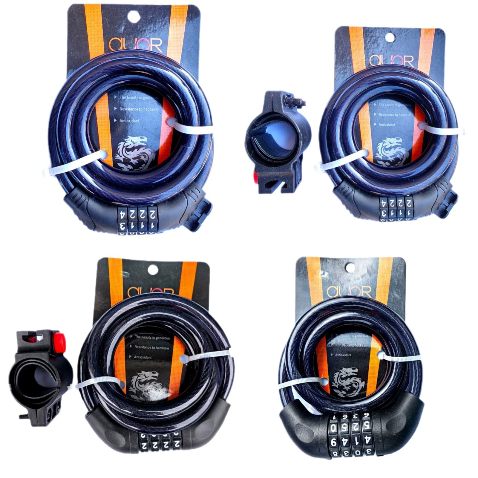 Shuguang бренд 619 четырехзначный замок с паролем велосипедный замок из стальной проволоки замок для цепи аксессуары для верховой езды оптом