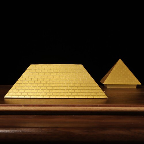 Egyptian pyramid home living room Feng Shui ornaments energy tower resin decoration crafts office large tower