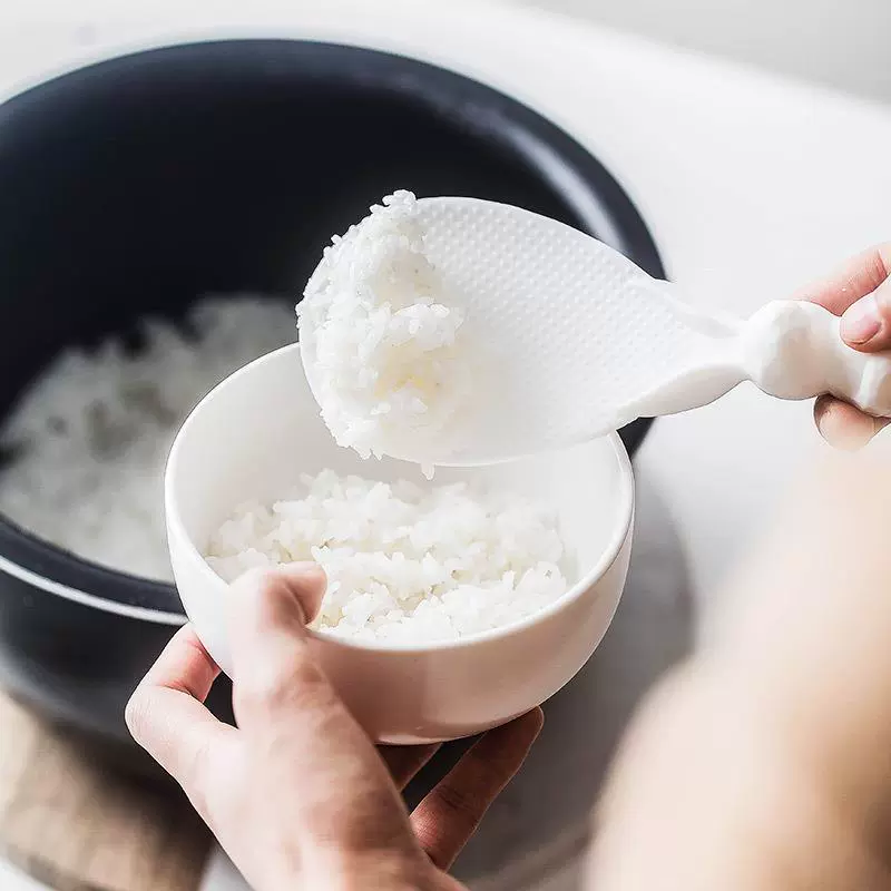 Бытовая Вертикальная мультяшная кроличья рисовая Лопата рисоварка рисовая ложка Пшеничная солома креативные антипригарные рисовые ложки производители