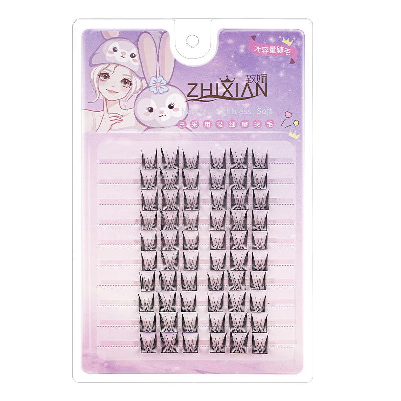 Pestañas postizas, retrato familiar, pegamento de gran capacidad, girasol, zorro, garra de gato, rollo de flores grande natural, pestañas silvestres puras