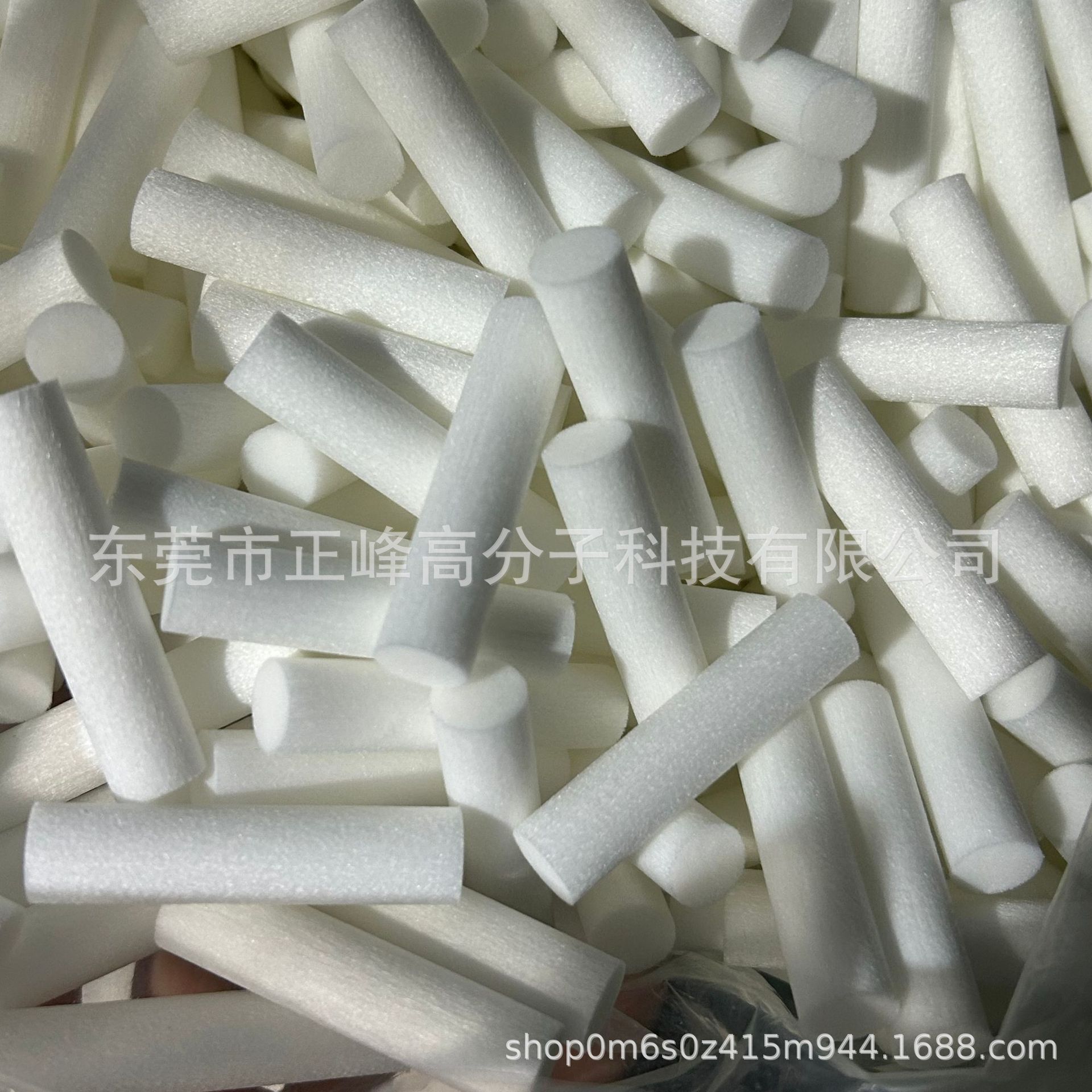 高密度香薰PE挥发棒吸水海绵柱 空心吸水棉芯 纤维棉空心过滤棉芯