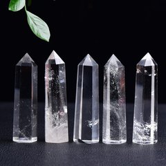 源メーカー白水晶単先六稜白水晶柱水晶六角柱メーカー現物卸売り