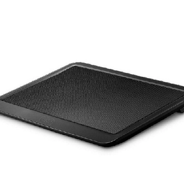 Laptop, air fan, radiator with accessories