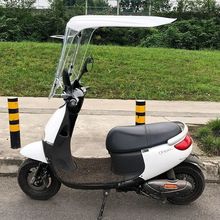 电动车雨棚蓬摩托车挡雨棚加长7字篷小型电瓶车遮阳防晒罩可拆卸