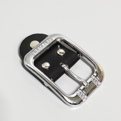 Belt head men's second layer connection leather pin buckle belt buckle buckle retro trousers belt head repair accessories independent station