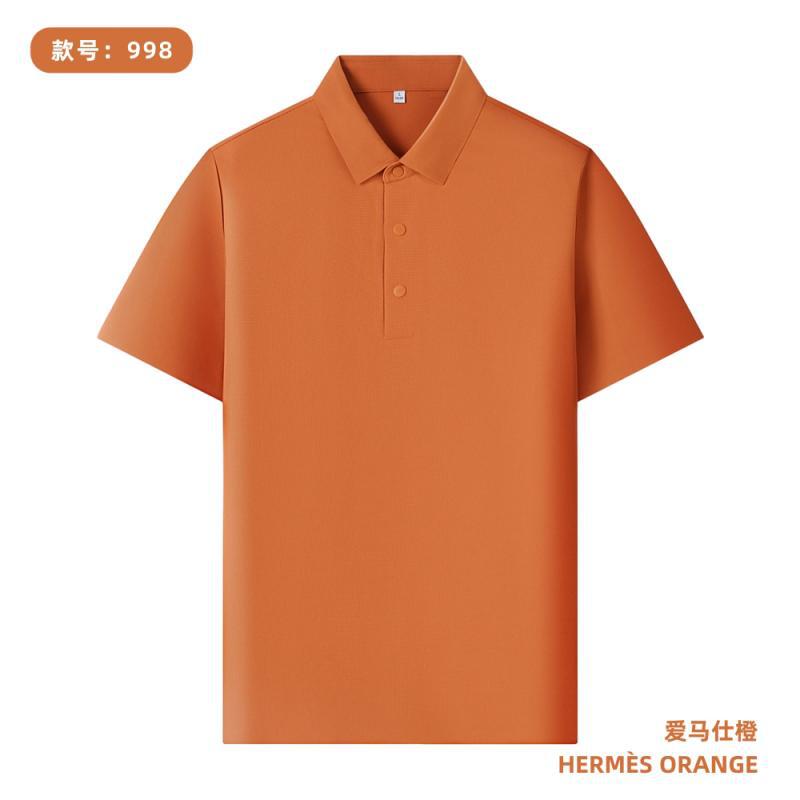 190 gramos de camisa polo sin costuras de Waffle personalizada LOGO uniforme de oficina de empleados impresión de bordado