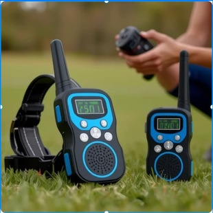 Cross-Border New Product 1500m Bark Stopper Voice Remote Control Dog Training Device Pet Supplies Electric Collar Pet Supplies Dog Training