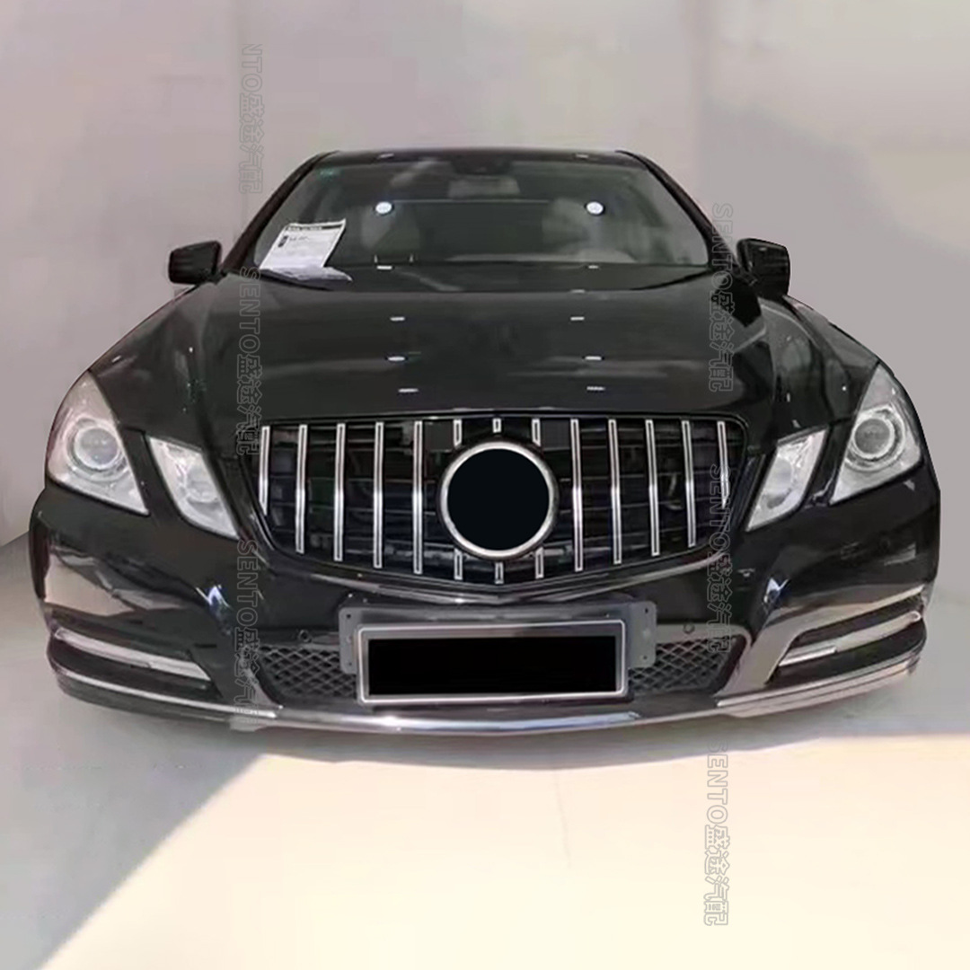 Suitable for 09-15 Mercedes-Benz E-Class W212 E260 E300 E350 E200 Mid-Grid Modified Starry Sky Gt Grille