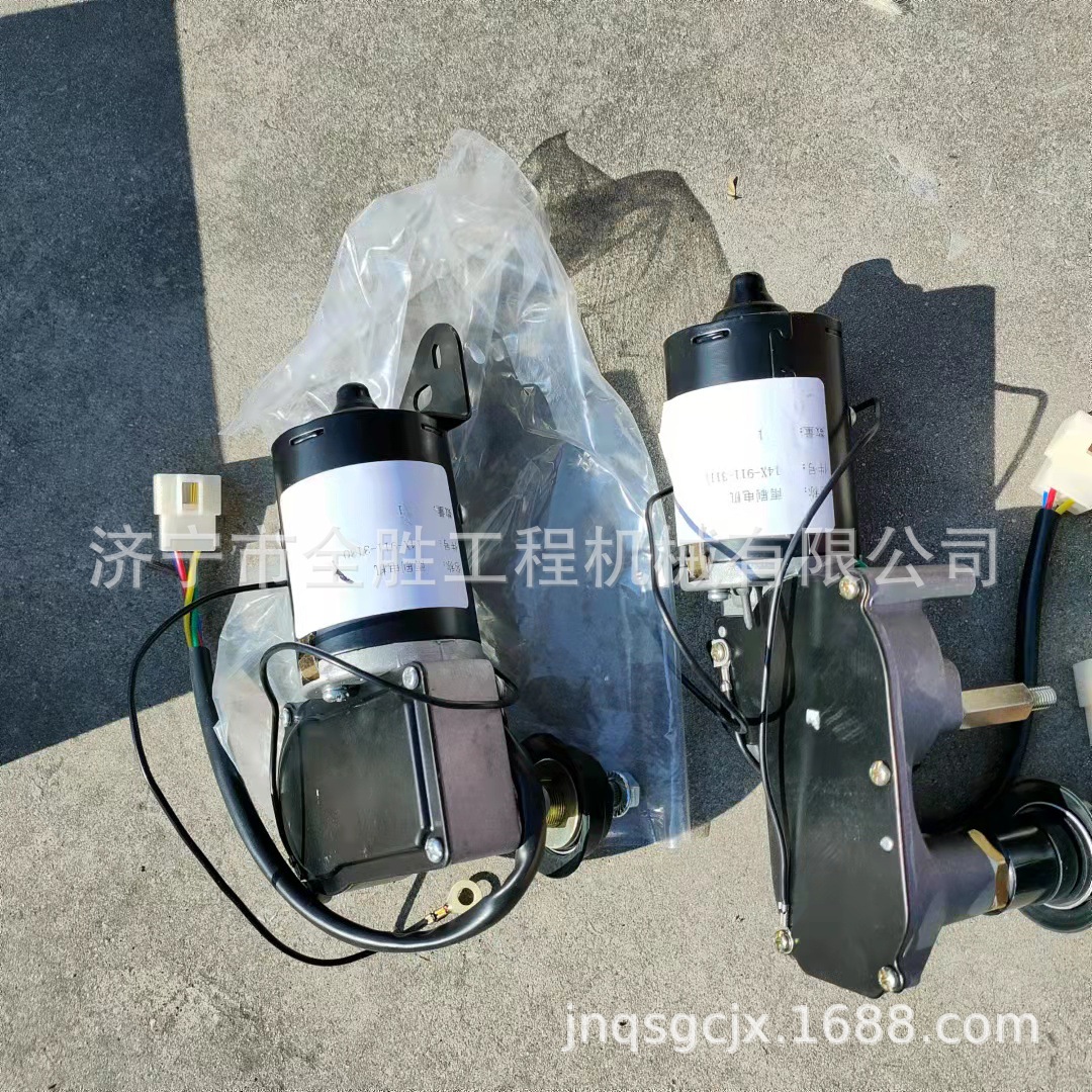 D65P-12推土机驾驶室雨刷电机 雨刷片 减震器 提升油缸总成