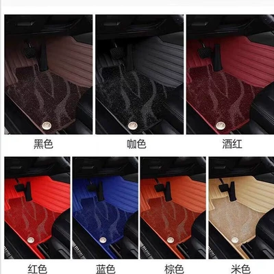 Starry sky carpet car floor: Modelə uyğun ayaqaltı