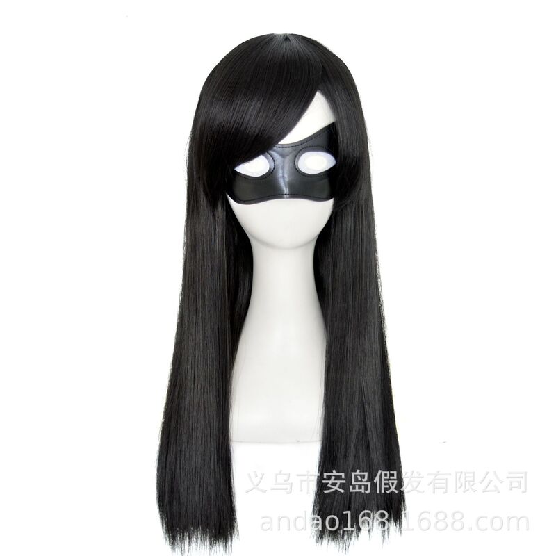 Factory Direct sale one-piece delivery anime Superman story daughter long straight hair cosplay wig head cover Factory Direct sale one-piece delivery anime Superman story daughter long straight hair cosplay wig head cover