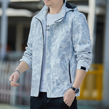 Осенняя ветрозащитная универсальная куртка с капюшоном для отдыха для мальчиков