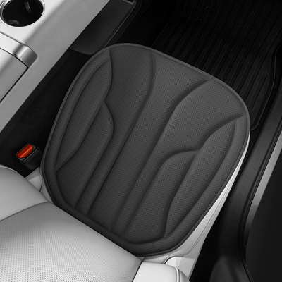 Four Seasons Pad Latex Cushions, High-End Anti-Stain Leather Car - noble-black-1-front-seat-cushion-luxurious-anti-fouling-leather-latex-cotton-core-not-tired-after-sitting-for-a-long-time