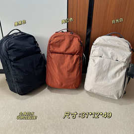 新款户外运动通勤双肩包bell登机包旅行收纳复古背包简约跨境代发