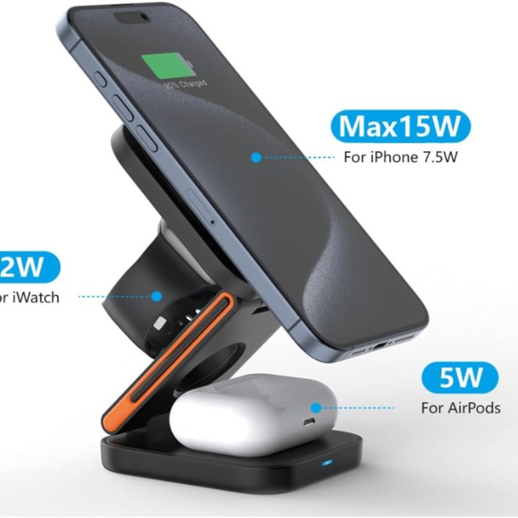 快速充电器 磁吸无线充电支架 无线充电兼容器生产厂家 中惠