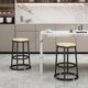 Thickened Bar Ktv Game Room Home Footstool High Bar Mobile Phone Counter Stool Round Stool Table Chair Factory Finished