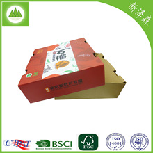 【厂家供货】价格优惠彩色印刷坑纸FSCSFRF天地盖高档水果包装盒