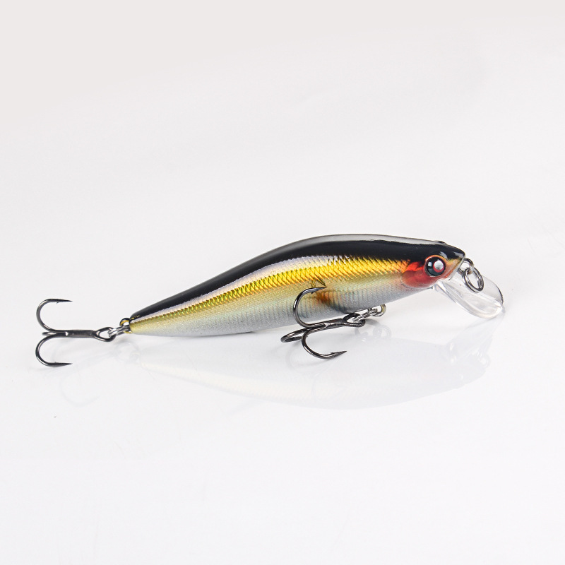 Sinking Minnow Lures Shallow Diving Minnow Baits Fresh Water Bass Swimbait Tackle Gear