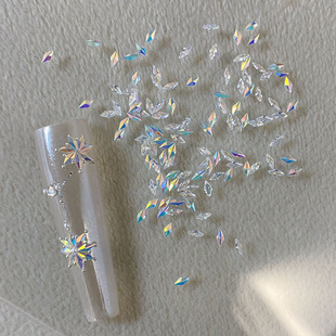 100�w���α��W͸��ɫ��ɫ�ʯ���������Ʒ1.5*3MM���ζѶ��ָ