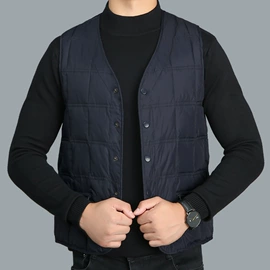 男式羽绒马甲;羽绒服;羽绒背心