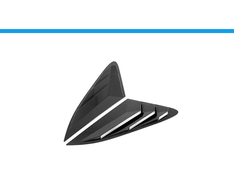 Applicable to 20 Kia K5 Kaiku Rear Window Air outlet triangle shutter decorative patch exterior accessories modification