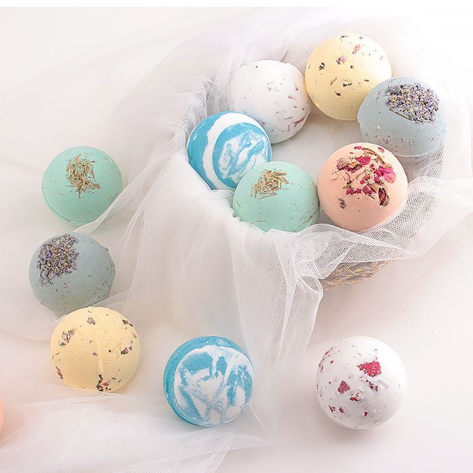 Joyous Bath Salt Ball Moisturizing Bubble Bath Romantic Bath 100g Bath Salt Ball