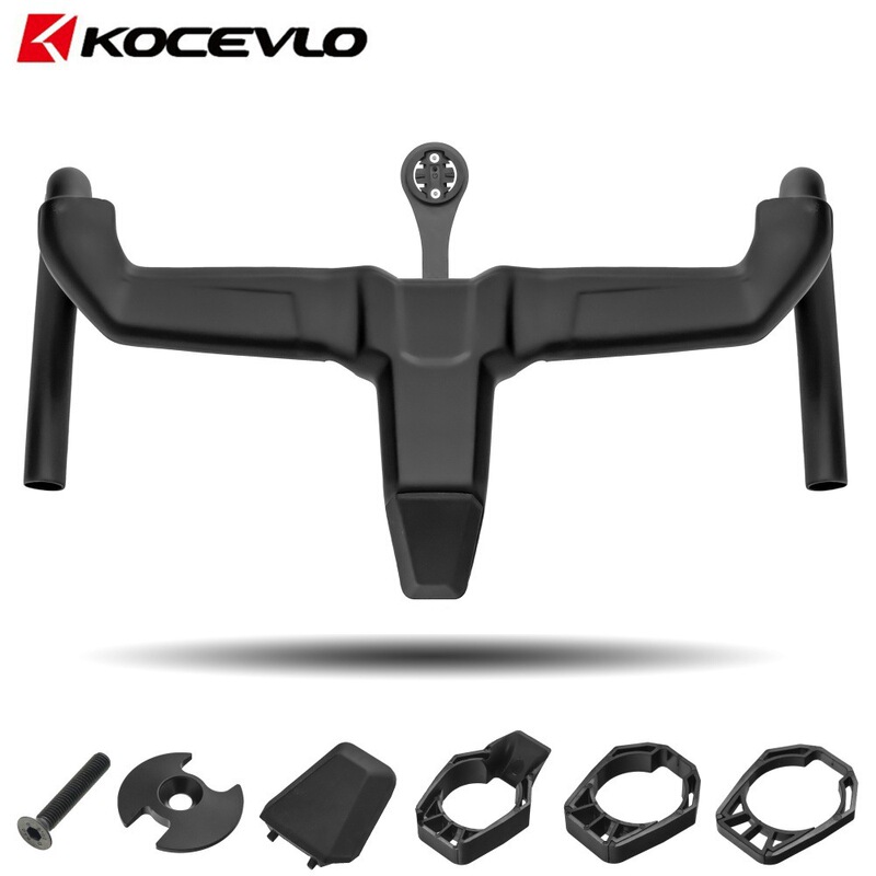 Kocevlo Road Bike Full Carbon Fiber Integrated Handlebar Od2 Ultra-Light Internal Cable Routing Bend Handlebar 28.6/31.8mm Kocevlo Road Bike Full Carbon Fiber Integrated Handlebar Od2 Ultra-Light Internal Cable Routing Bend Handlebar 28.6/31.8mm