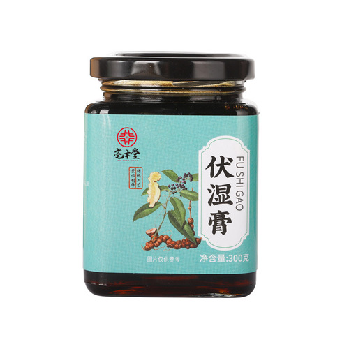 Fushi Gao, Coix Seed Euryale Seed Chinese Yam and Poria Glutinous Rice Paste 300g Handcrafted Traditional Formula Fushi Gao Pill