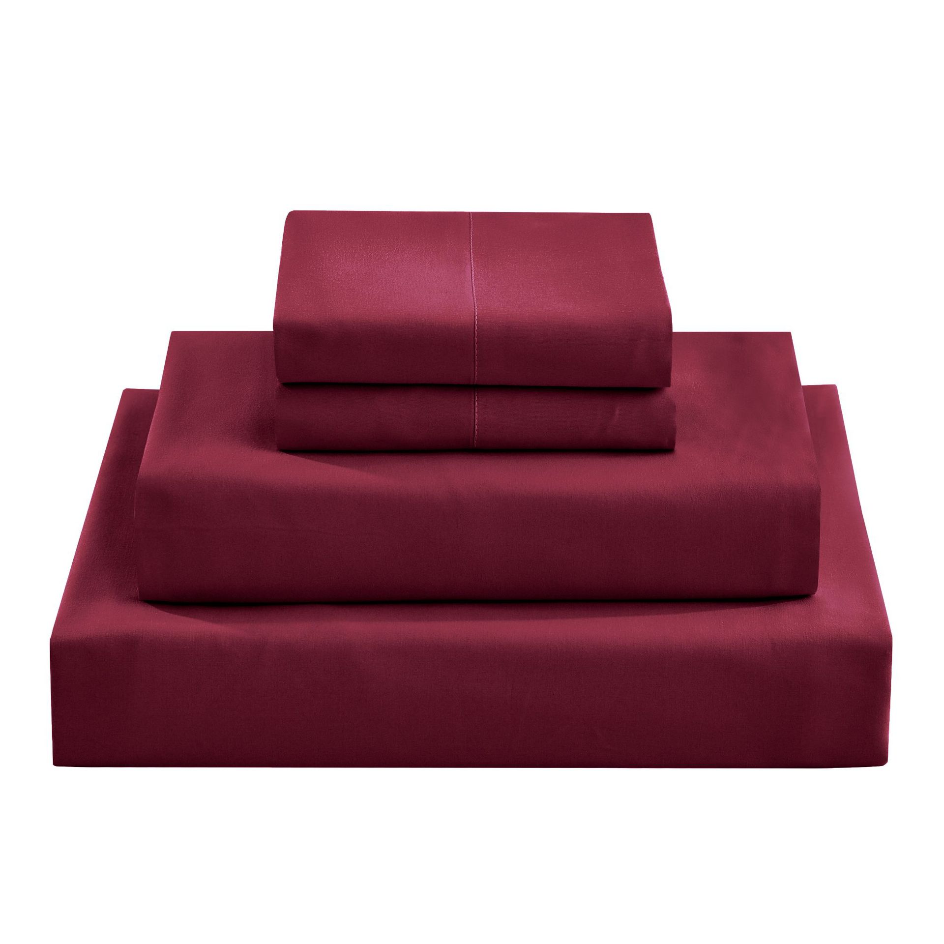 Textiles para el hogar transfronterizos Amazon ebay85g cepillada hoja de cama sábana ajustable clip de comercio exterior de cuatro piezas sábana funda de almohada