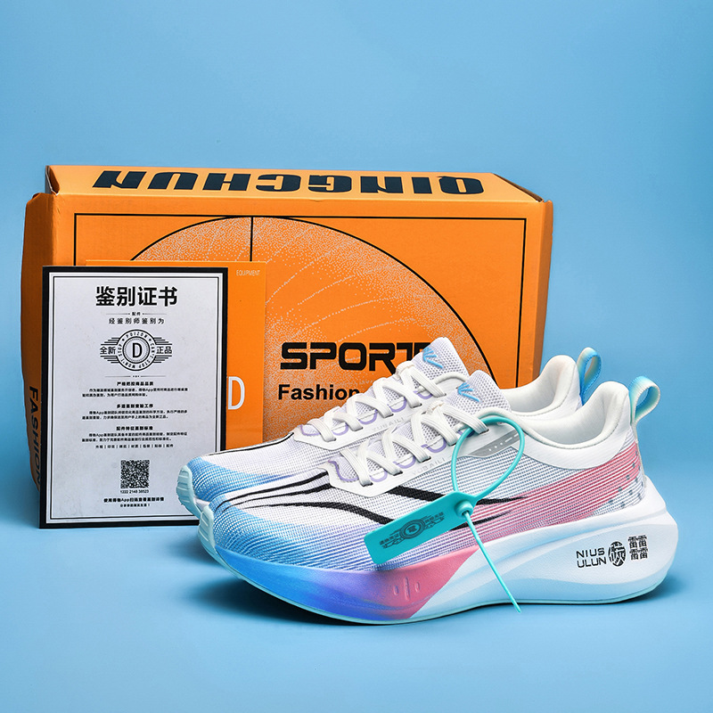 Feidian 3C zapatos para correr con tabla de carbono verano para hombres entrenamiento de maratón competencia de carreras deportes calzado deportivo absorción de impactos al por mayor