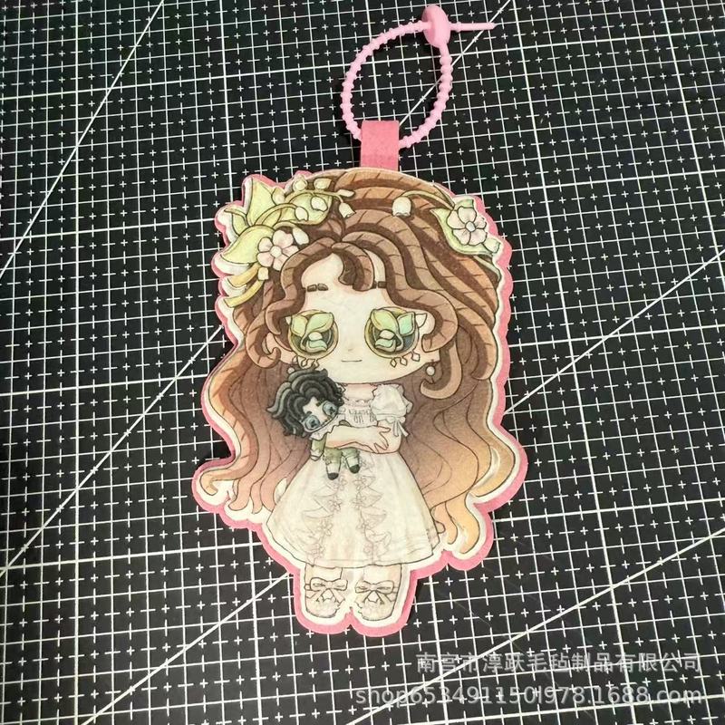现货第五人格同人周边不织布挂件合集高颜值背包挂饰装饰品钥匙扣|undefined