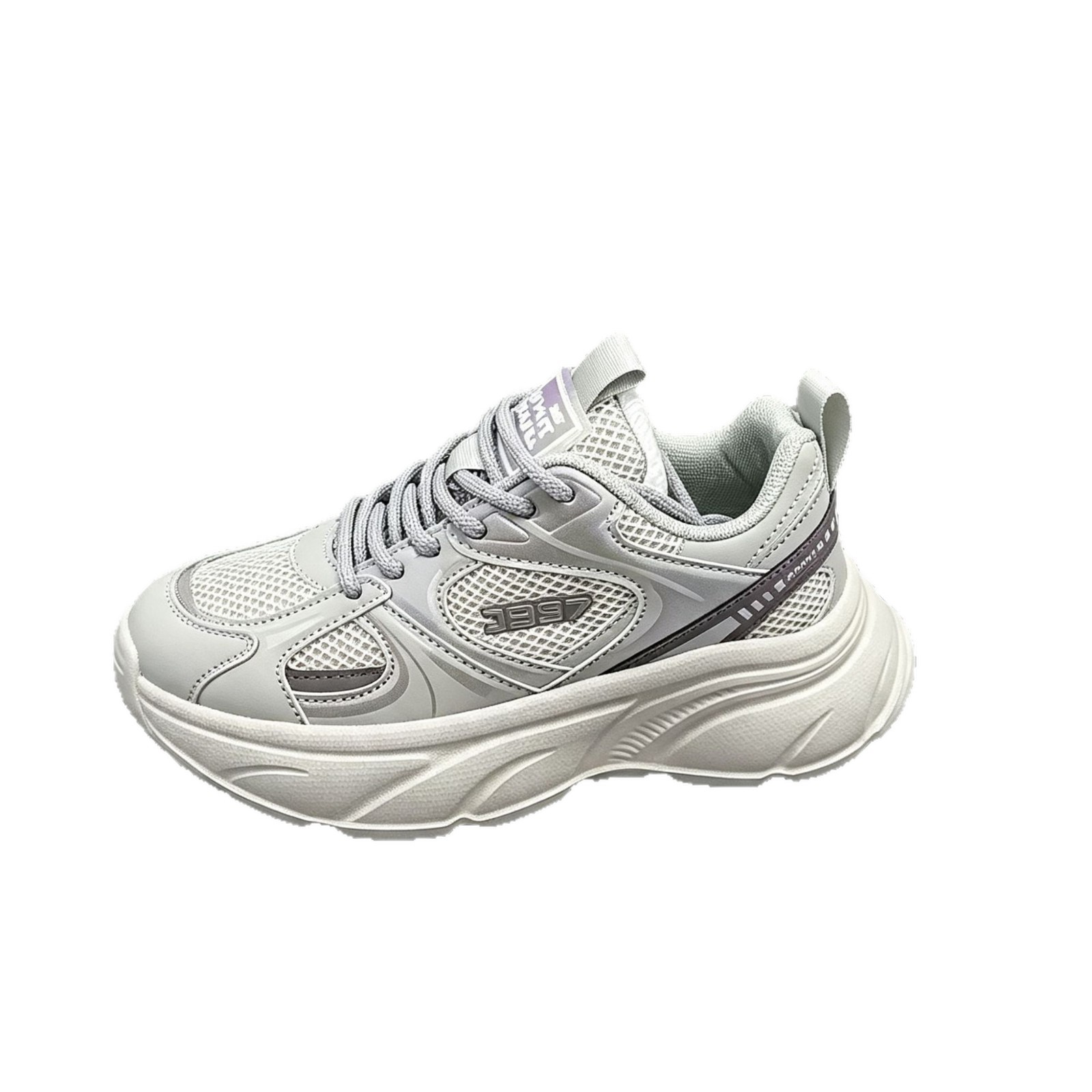 36-40 Tamaño de primavera y otoño Fujian parche de malla transpirable zapatos deportivos casuales zapatos de carrera universal estudiantes padres