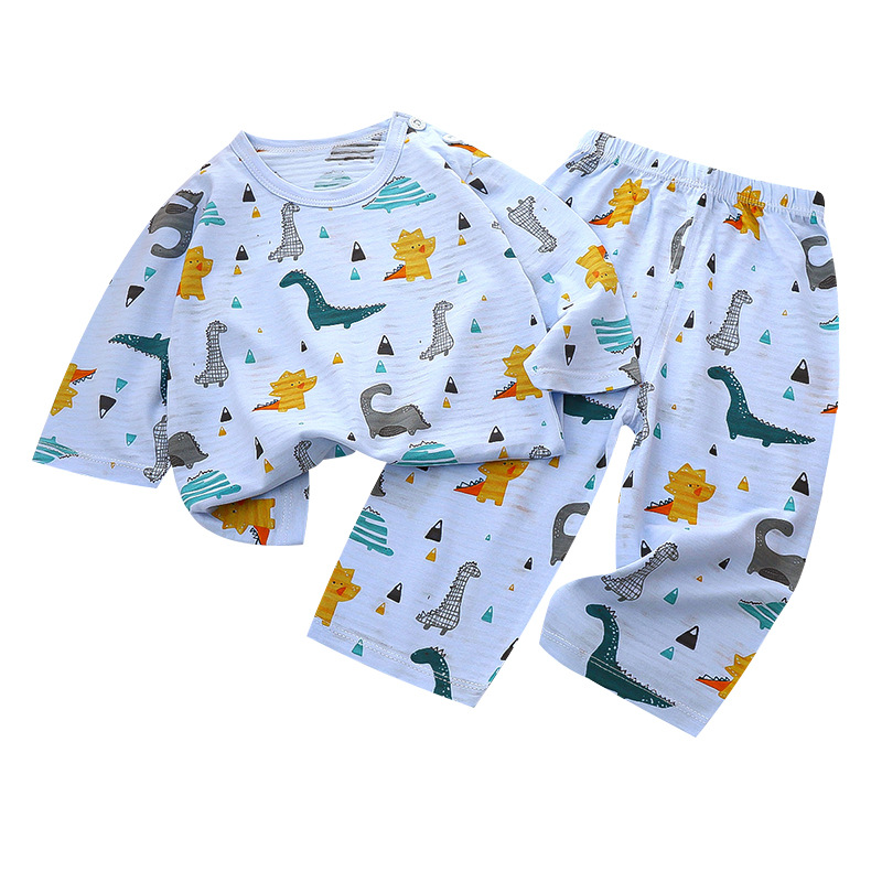 Traje de servicio a domicilio para niños verano nuevo pijamas para bebés ropa de aire acondicionado para niños ropa a domicilio para niñas ropa para niños al por mayor