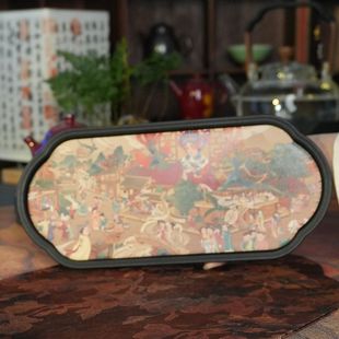 Light Luxury Chinese Style Absorbent Dry Tea Tray