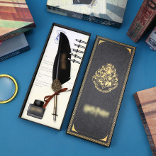 羽毛笔欧式复古钢笔礼盒学生礼品蘸水钢笔生日礼物教师节签字钢笔