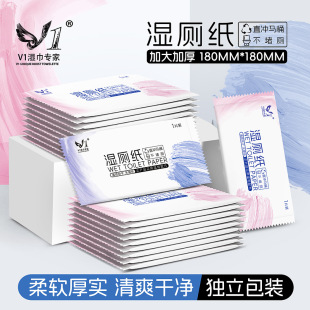 Individually Packaged Wet Toilet Paper Single Piece Vaginal Cleansing Wet Toilet Paper Private Parts Care Portable Unisex Sanitary Wipes Wholesale