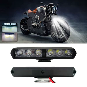 New 6-bead electric vehicle light, motorcycle LED headlight, super bright spotlight, 12V high-power bulb, waterproof, external modification