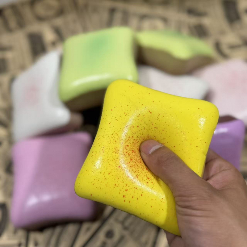 [Nuevo producto] sandía de verano pellizco pellizco le rebote lento húmedo suave de alto valor de la cara reducción de la compresión y descarga juguetes puestos al por mayor