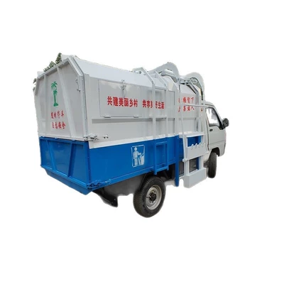 low-carbon electric garbage truck, Elektrik zibil maşınları