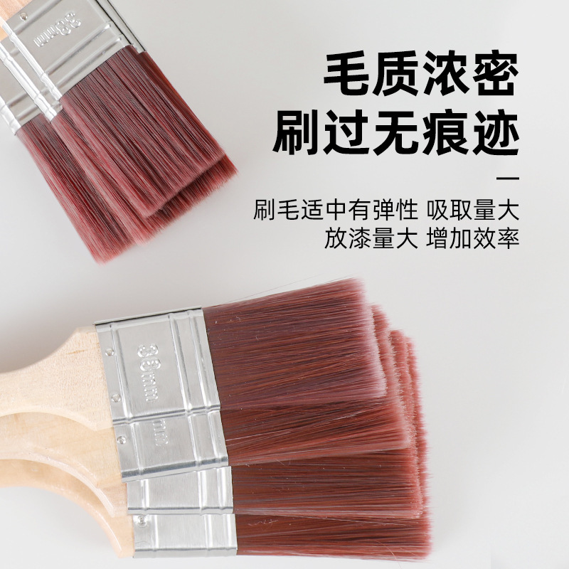 高品質輸入繊維水性ペイントブラシ、ダストブラシ、痕跡のない糸くずの出ないペイントストロークブラシ、柔らかい毛のペイントブラシ|undefined