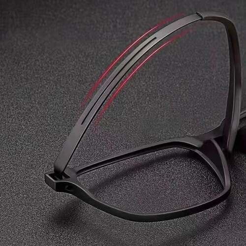 High-end pure titanium TR material reading glasses for men, high-definition anti-blue light, anti-radiation, ultra-light, middle-aged and elderly reading glasses for men and women