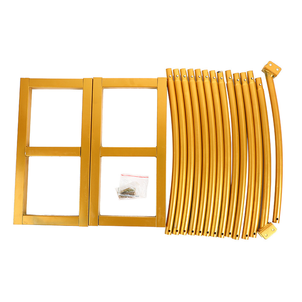 arco de metal para boda de hierro forjado arco semicircular soporte de césped estante de flores circular props decorativos especiales