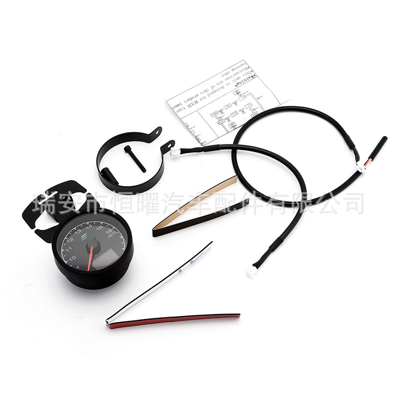 Car Modification Instrument Greddi Water Temperature, Engine Speed, Oil Pressure, Turbocharger Voltage, Vacuum, and Exhaust Temperature Multifunctional Vehicle Gauge