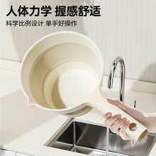 家用厨房水瓢可折叠多用水勺摔不烂厨房家用水瓢长柄多用水勺