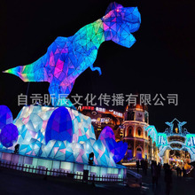 传统节日花灯中国龙造型中秋春节元宵节灯会庙会彩灯手工艺精品