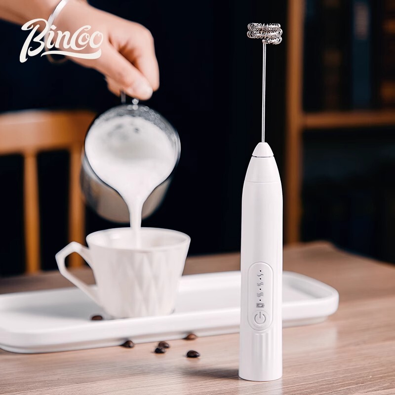 Bincoo coffee milk frother electric coffee flower milk frother automatic handheld brewing machine home Bincoo coffee milk frother electric coffee flower milk frother automatic handheld brewing machine home