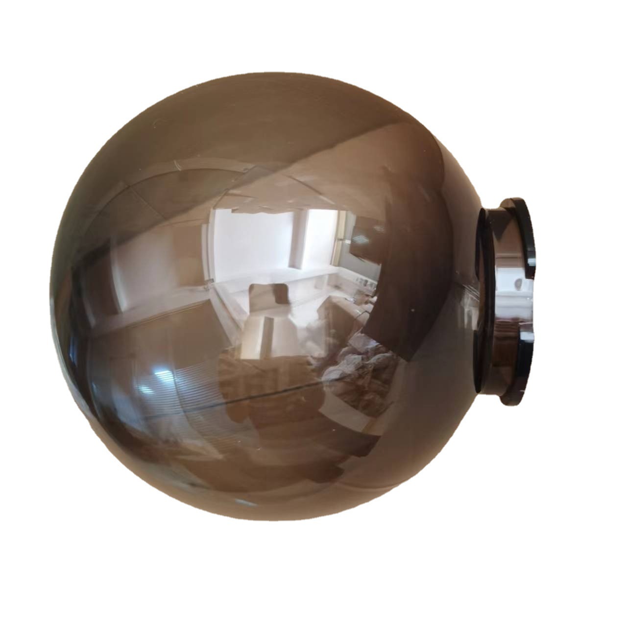 황색이 아닌 5 년 동안 연기가 자욱한 회색 램프 쉘 LED 전구 PMMA 소재 보증