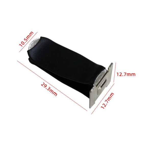 Black H -shaped clip (excluding card slot)