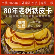 云南大理 朱苦拉 80年老树铁皮卡 水洗处理 一级精品咖啡生豆批发