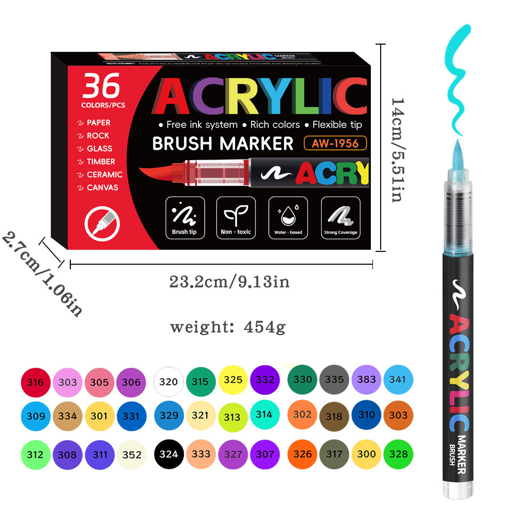 36 colores